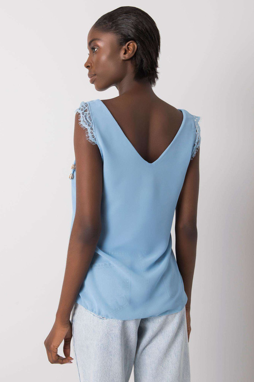 Sinine safiirist pitsist top