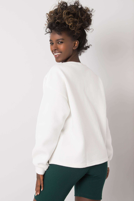 Ecru-roheline Kailee kirjaga dressipluus