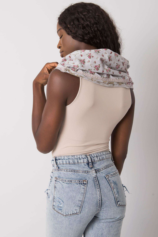 Hall, trükiga puuvillane tropp