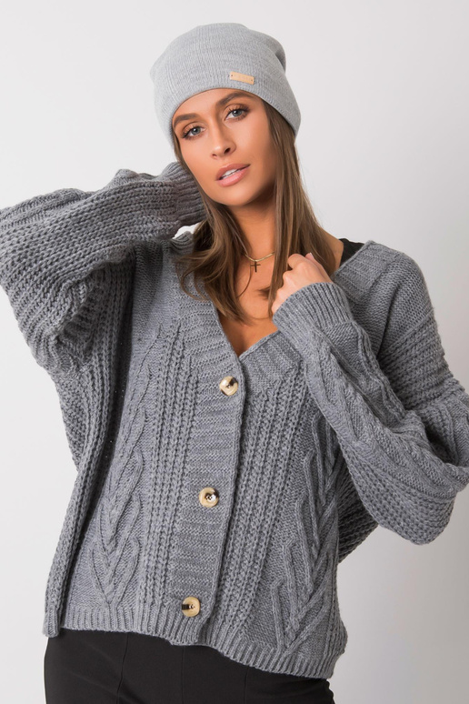 Põhiline hall müts RUE PARIS