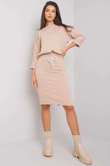 Beež komplekt seelikuga Savina