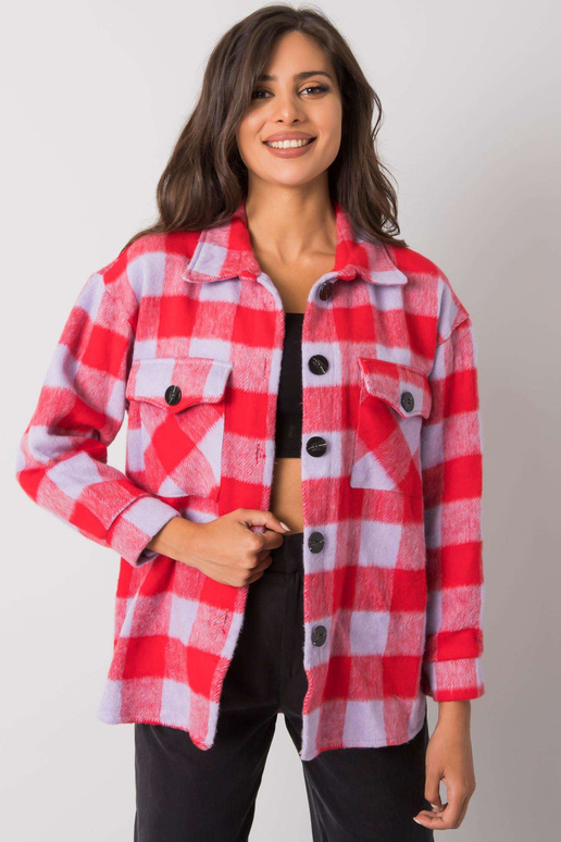 Melana punase ja lilla ruuduline särk