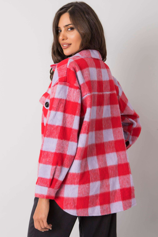 Melana punase ja lilla ruuduline särk