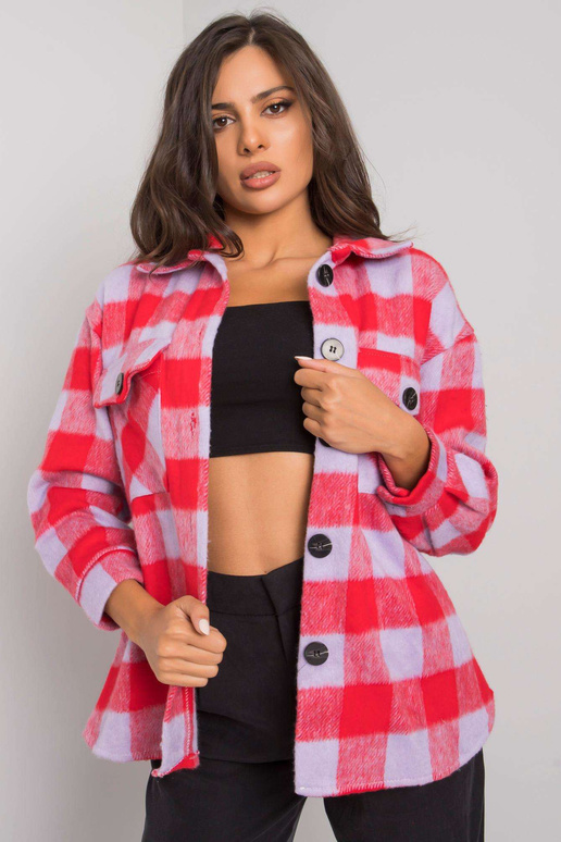 Melana punase ja lilla ruuduline särk