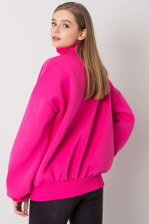 Kelly fuksia värvi ülisuur dressipluus