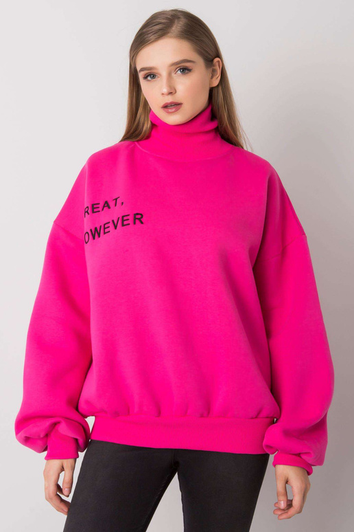 Kelly fuksia värvi ülisuur dressipluus