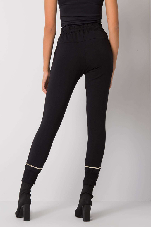 Mustad Larissa Printiga dressipüksid