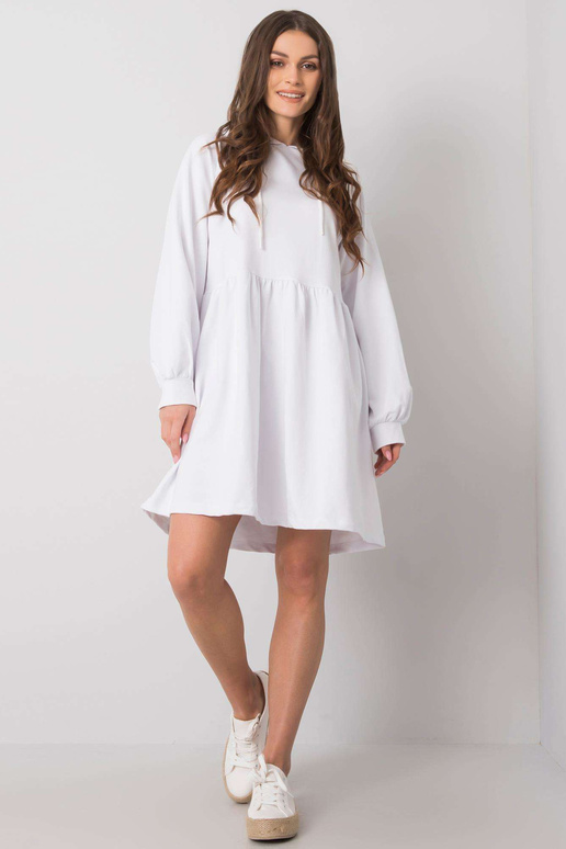 Valge kapuutsiga kleit Sidorela RUE...