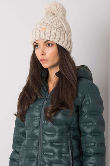 Beež pompooniga talvemüts 2