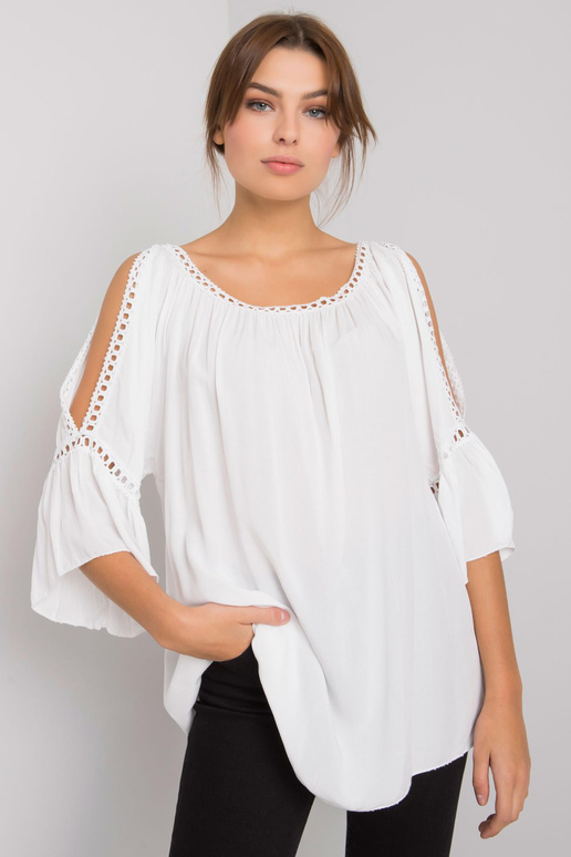 Valge viskoosist pluus Kearney OCH BELLA