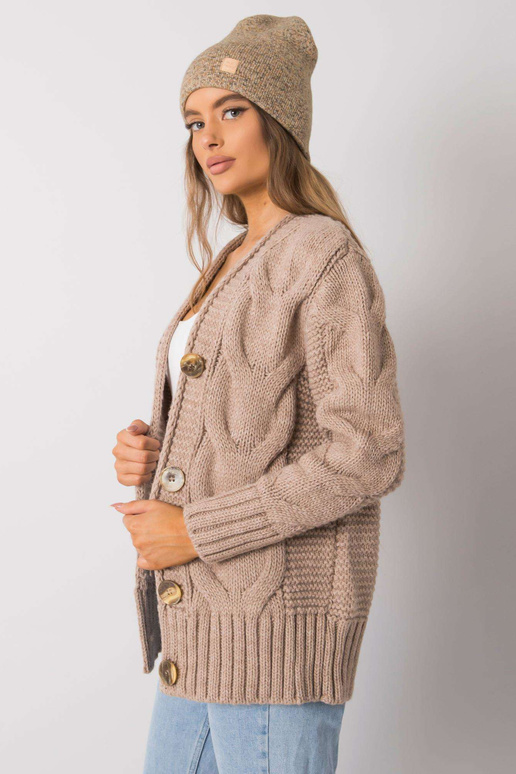 Beež ja kollane naiste müts RUE PARIS