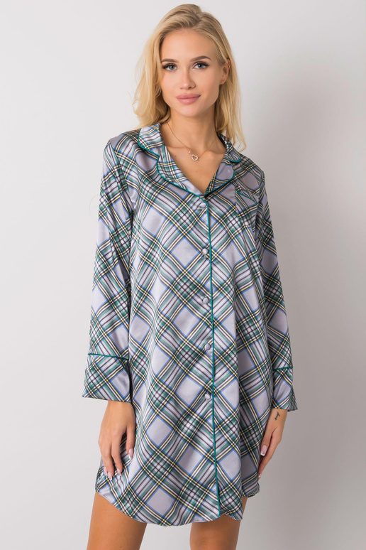 Hall pikkade varrukatega öösärk