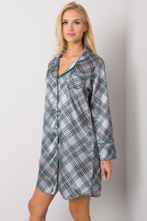 Hall pikkade varrukatega öösärk