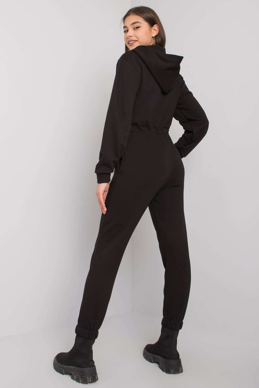 Elwoodi musta kapuutsiga kombinesoon