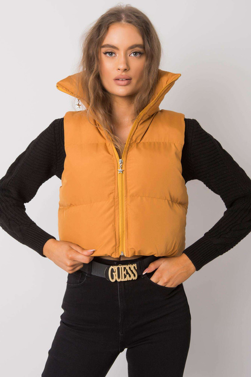 Tumekollane Gizelle tepitud vest Tumekollane Gizelle tepitud vest