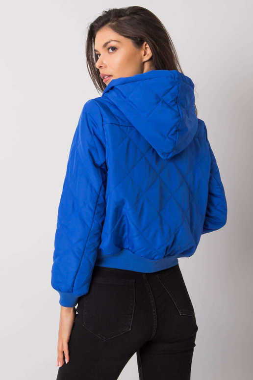 Larah Blue tepitud kapuutsiga jope