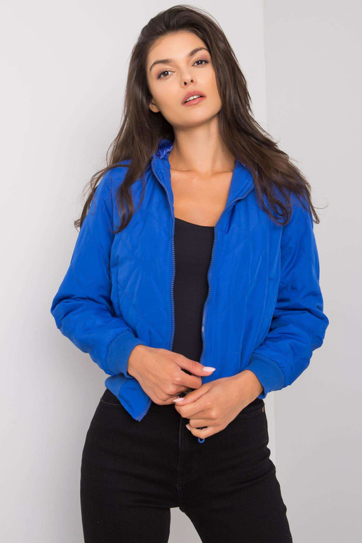 Larah Blue tepitud kapuutsiga jope