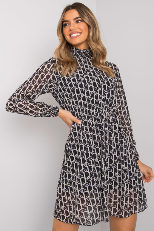 Must kleit trükiga Trinique RUE PARIS