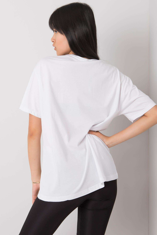 Valge Gabee trükiga T-särk