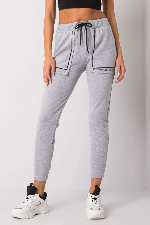 Hallid Winsley puuvillased dressipüksid