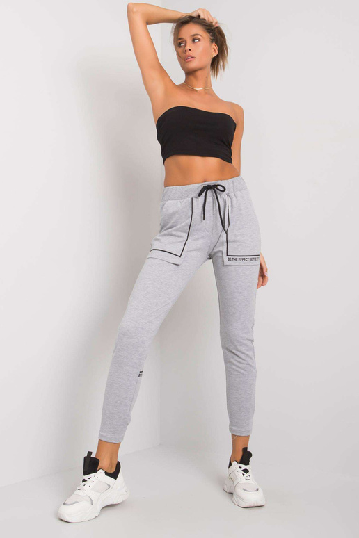 Hallid Winsley puuvillased dressipüksid