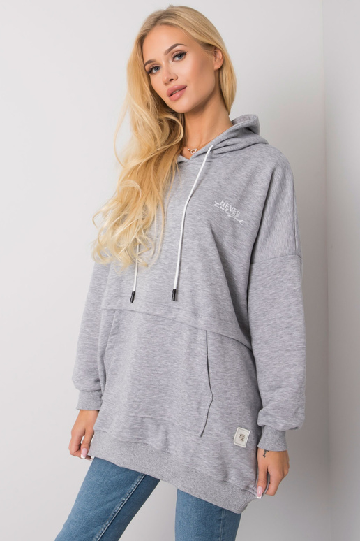 Hall melanž kapuuts Edna