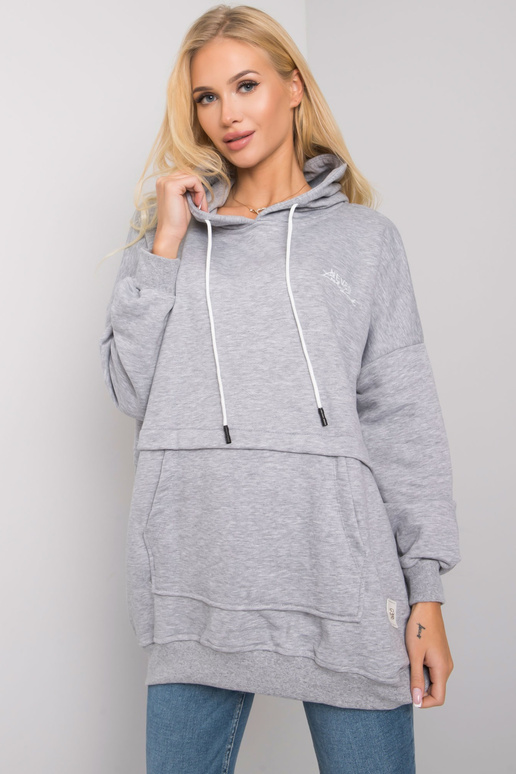 Hall melanž kapuuts Edna