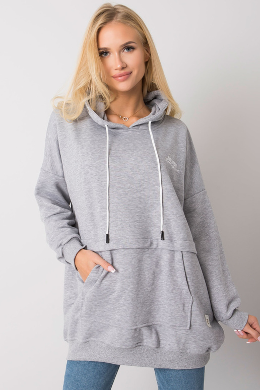 Hall melanž kapuuts Edna