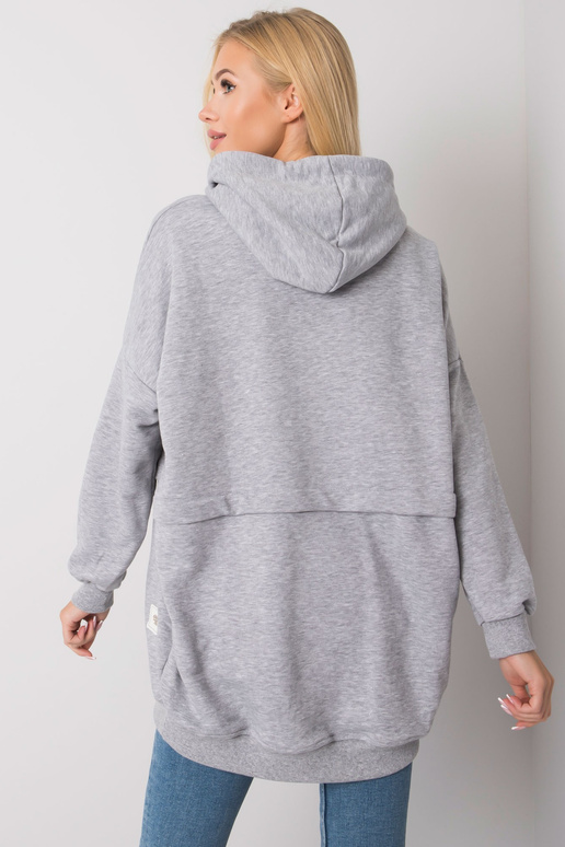 Hall melanž kapuuts Edna