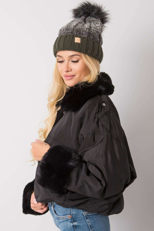 Khakivärvi tutiga talvemüts Ally RUE...