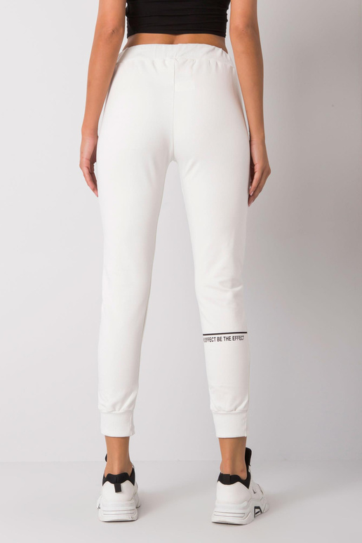 Ecru Winsley puuvillased dressipüksid