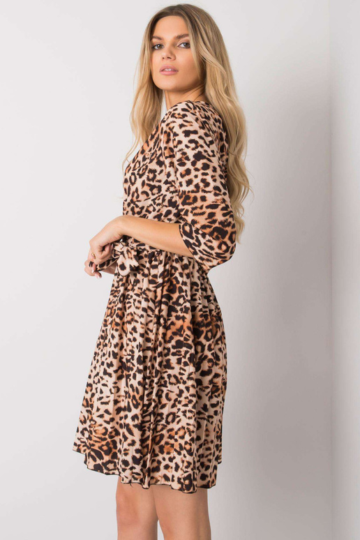 Beeži ja musta leopteri kleit Abhiri