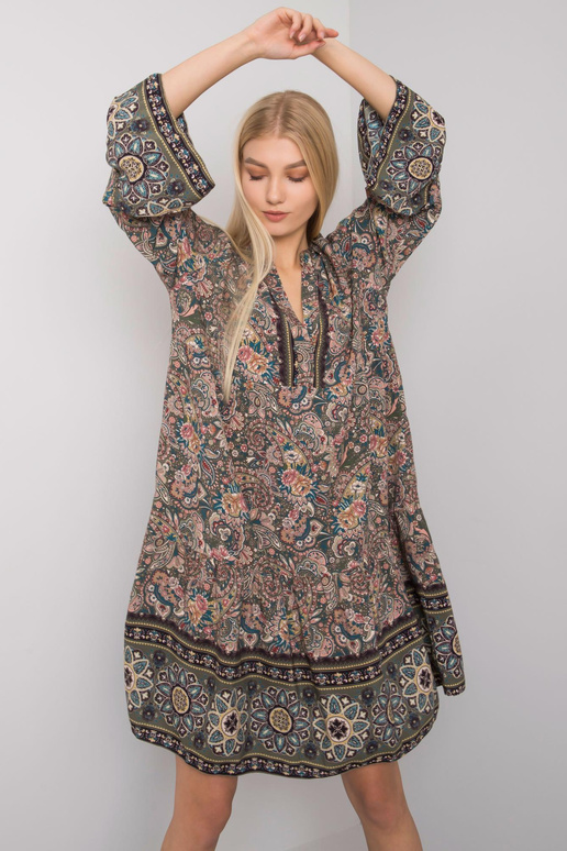 Khaki värvi satsidega kleit Claremont... Khaki värvi satsidega kleit Claremont...