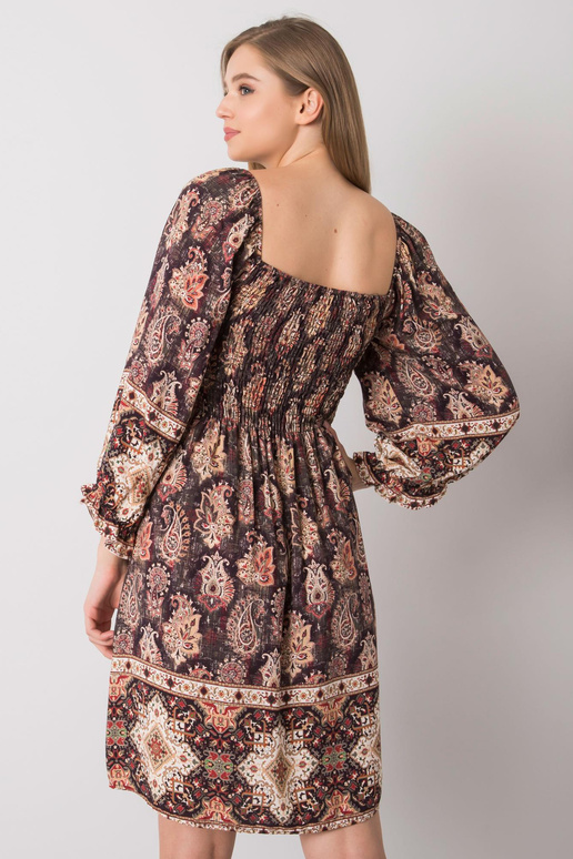 Hayley OCH BELLA tumepruun kleit