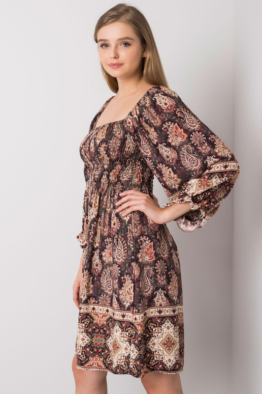 Hayley OCH BELLA tumepruun kleit