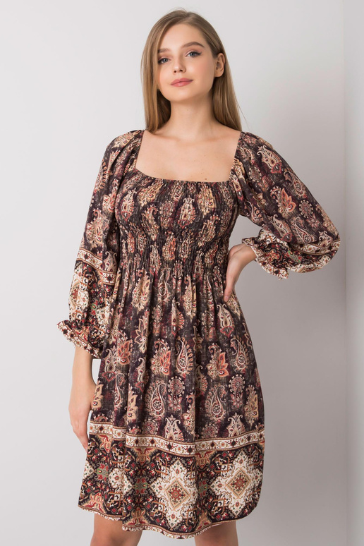 Hayley OCH BELLA tumepruun kleit