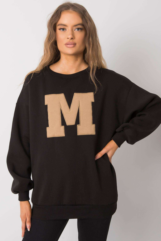 Must puuvillane dressipluus Armelle