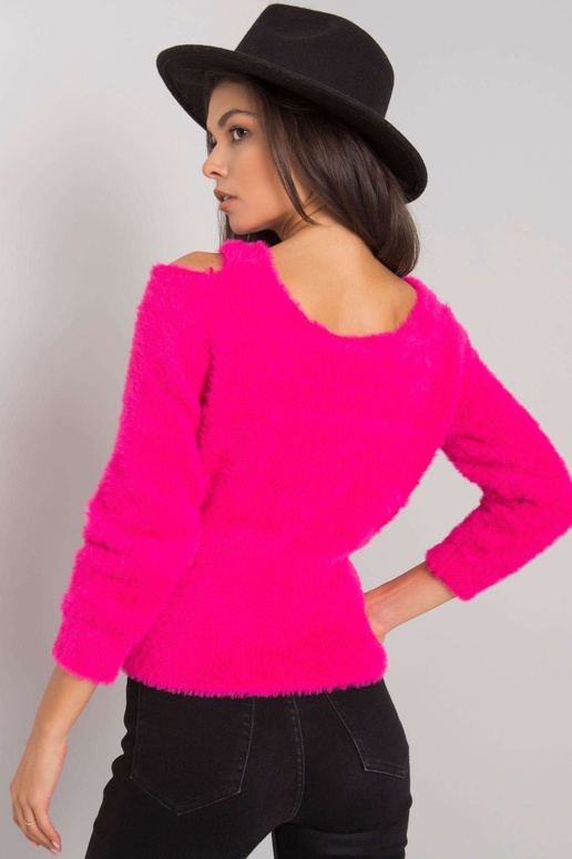 Fuksia väljalõigetega kampsun Leandre...