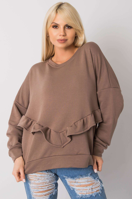 Frose RUE PARIS pruun voldiga...