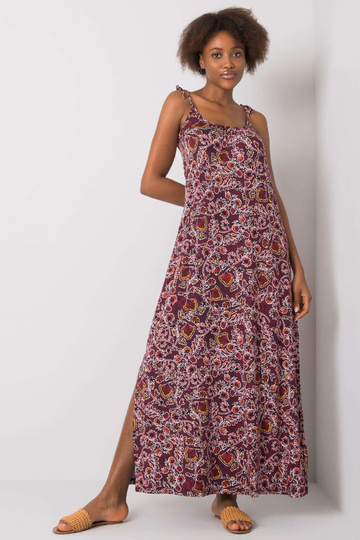 Burgundia pikk kleit Jenya