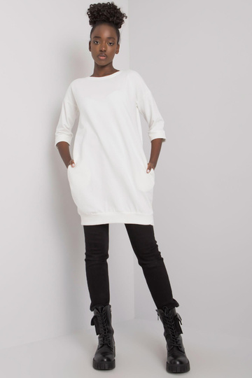 Ecru taskutega dressipluus...