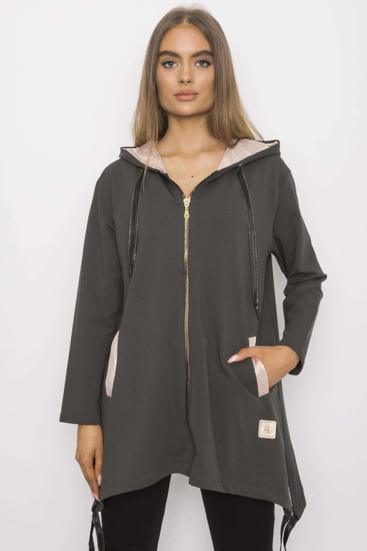 Tume khakivärvi dressipluus Narissa