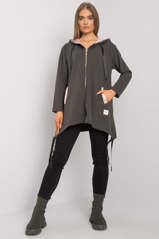 Tume khakivärvi dressipluus Narissa