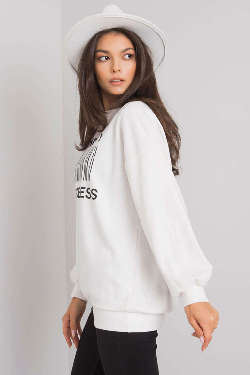 Ecru dressipluus Basile trükiga