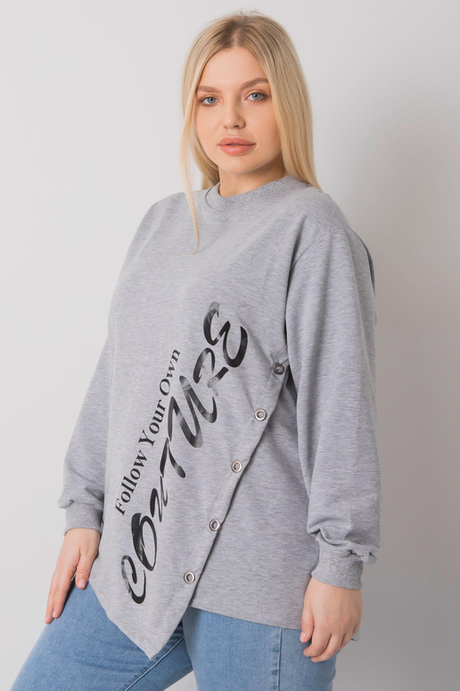 Hall melanž pluus asümmeetriline...