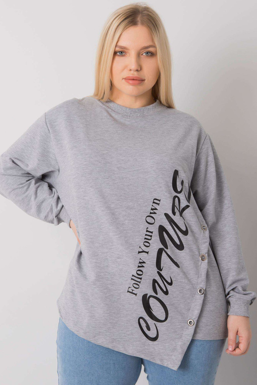 Hall melanž pluus asümmeetriline...