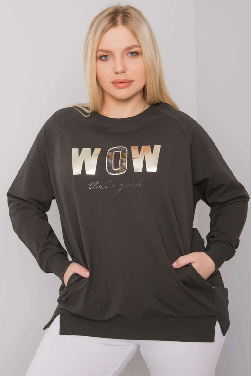 Tume khakivärvi plusssuuruses pikkade...