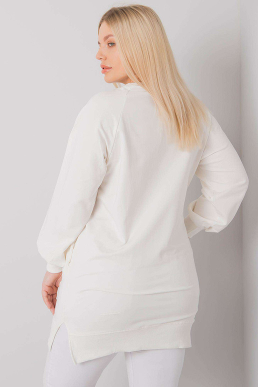 Ecru sile pluss suuruses dressipluus...