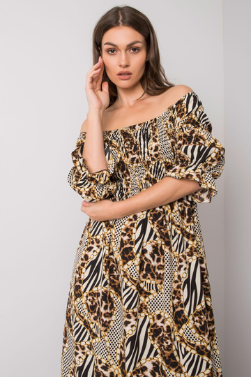 Beež pikk kleit Agustina