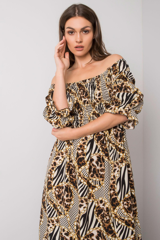 Beež pikk kleit Agustina